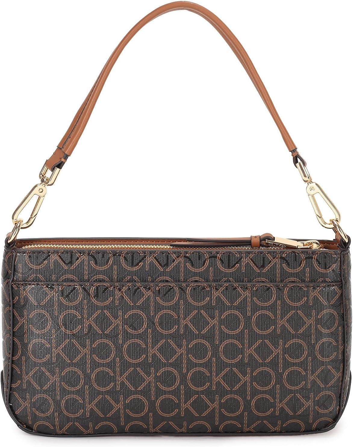 Calvin Klein Bolso de hombro Lucy con triple compartimento para muj...