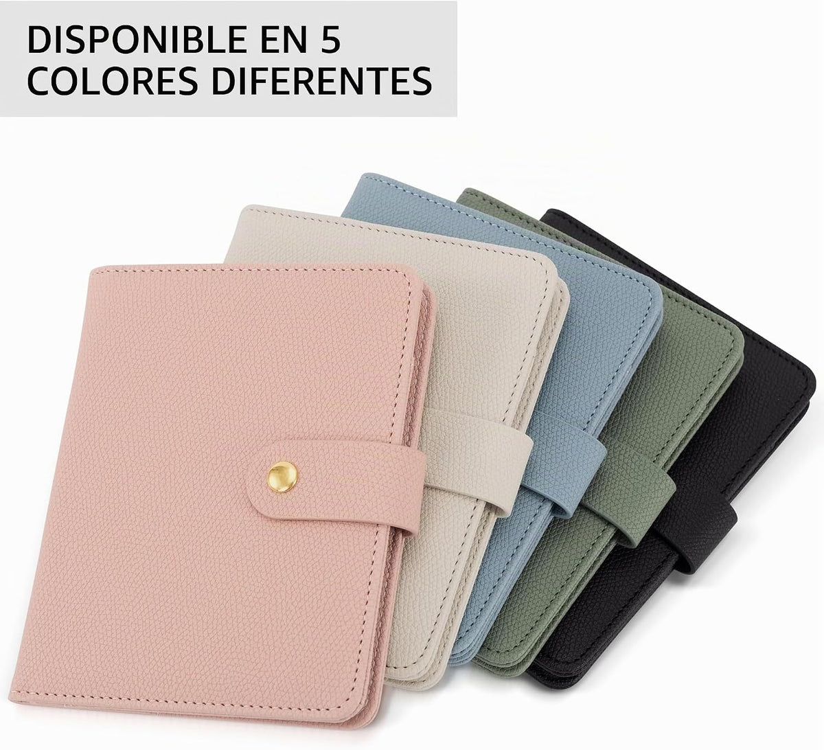 Hermoso soporte para pasaporte para viajes, bonita funda con soport...