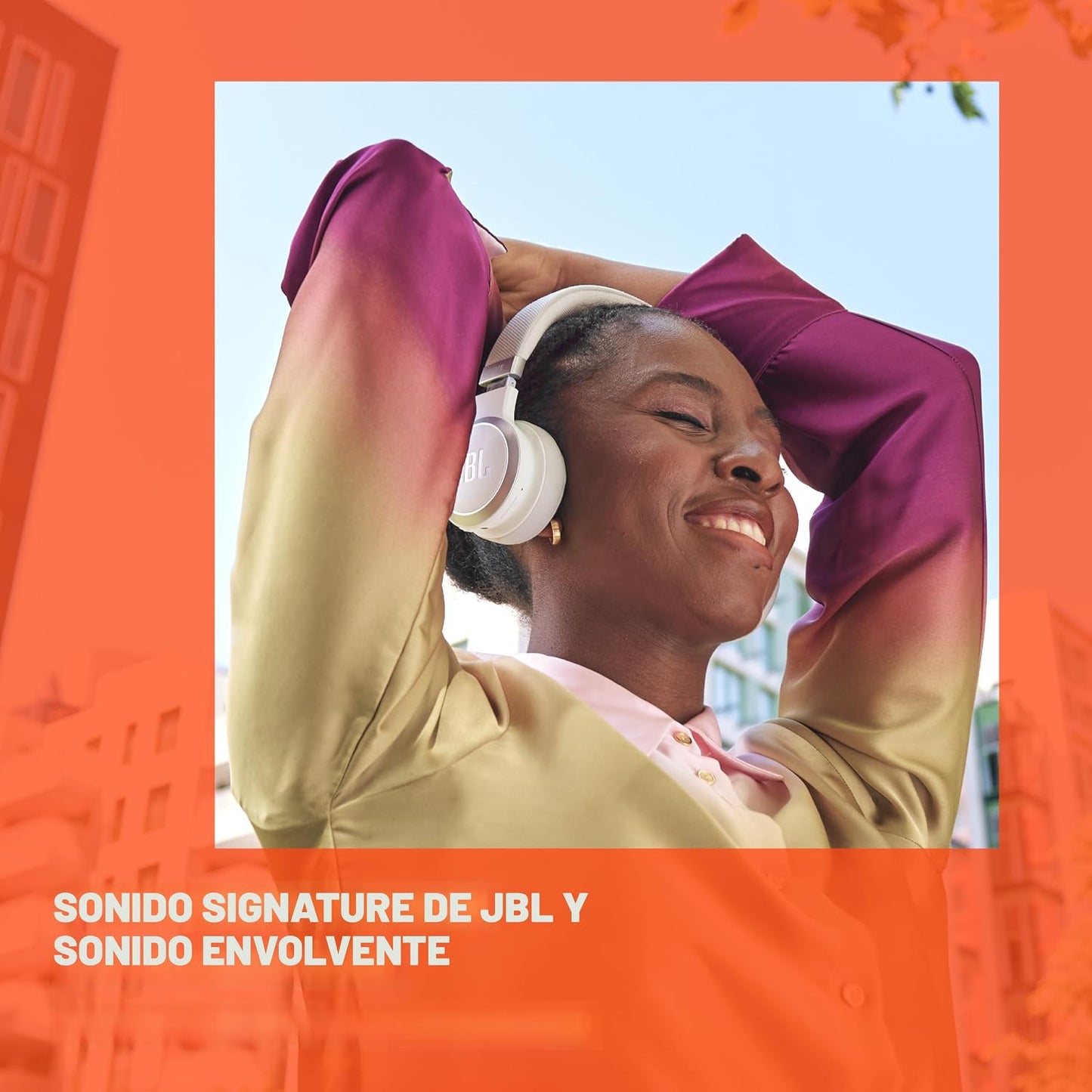 JBL Live 670NC Auriculares inalámbricos en la oreja, Adaptive NC -...