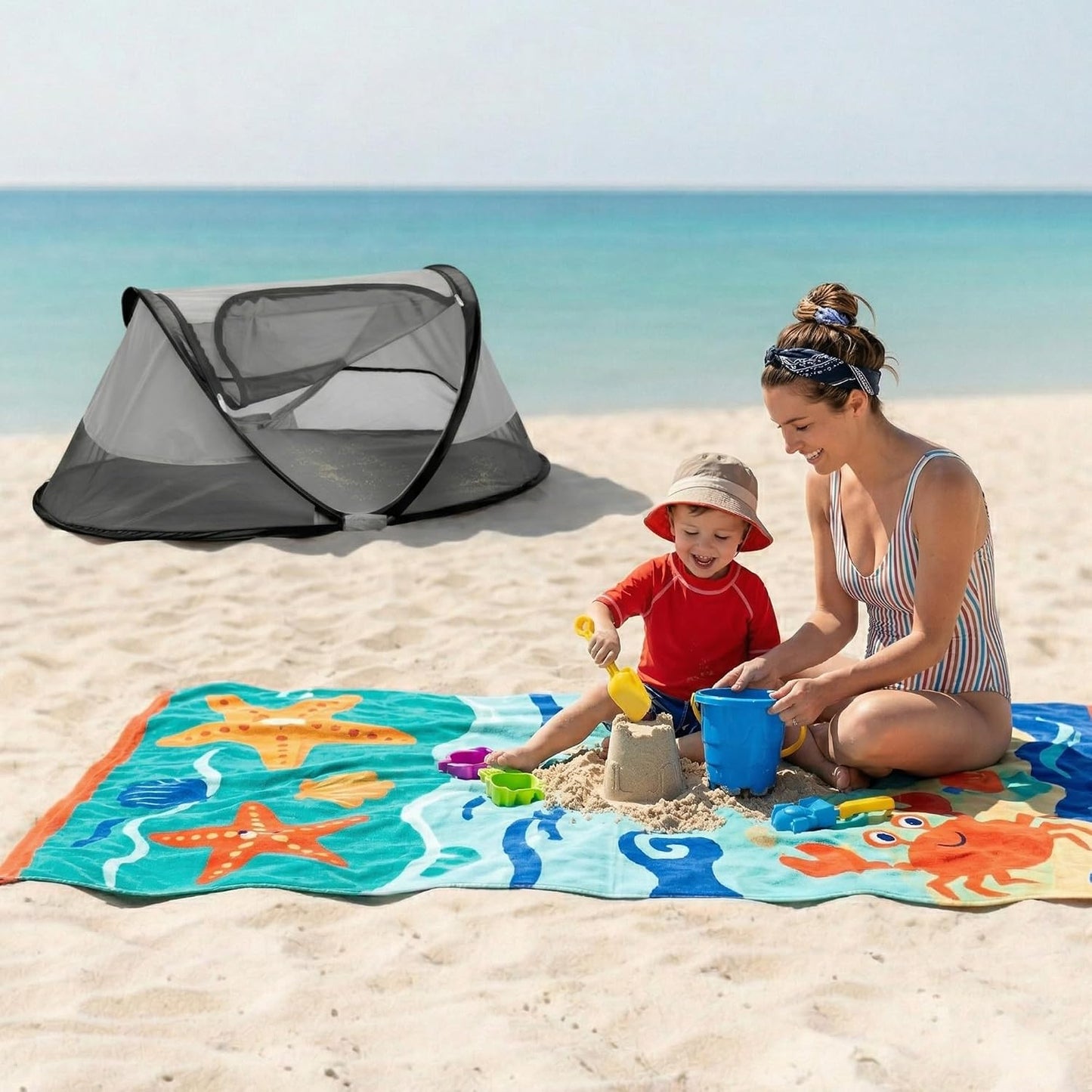 KidCo - Peapod - Tienda de campaña portátil y plegable de malla par...