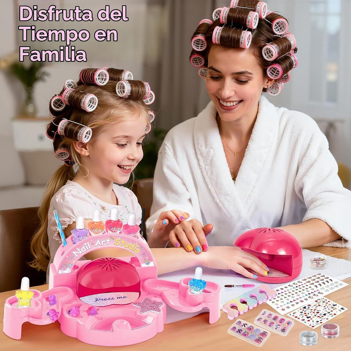 Set de Esmalte de Uñas Shemira para Niñas de 7 a 12 Años, Juguetes...