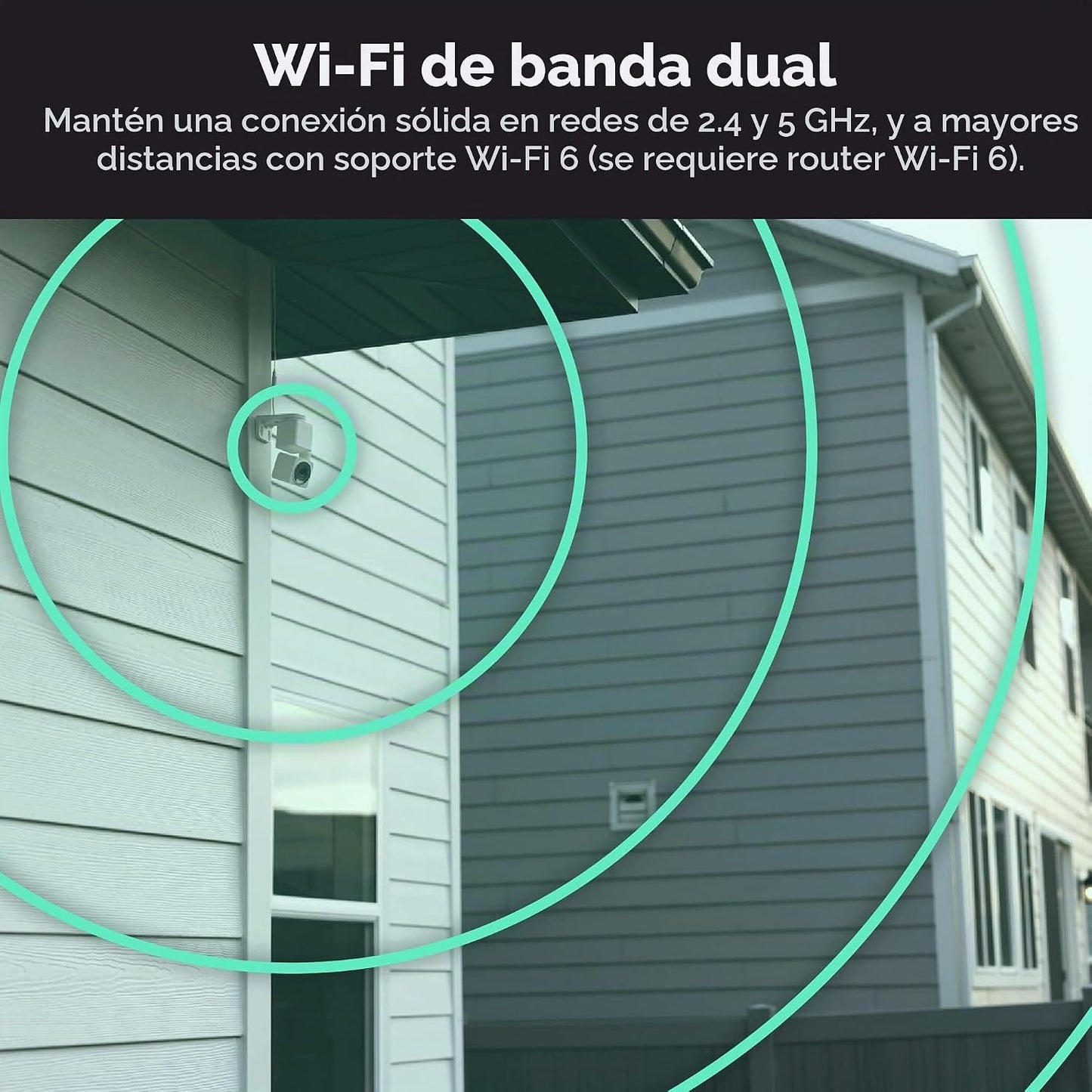 WYZE Cam Pan v4, cámara de seguridad inteligente 4K, cámaras AI par...