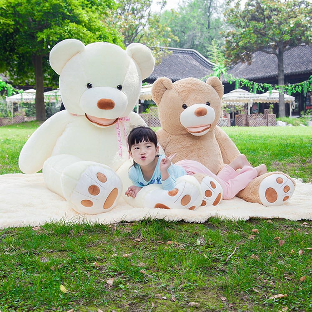 Funda exterior de oso de peluche súper gigante de 4.9 ft, diseño de...