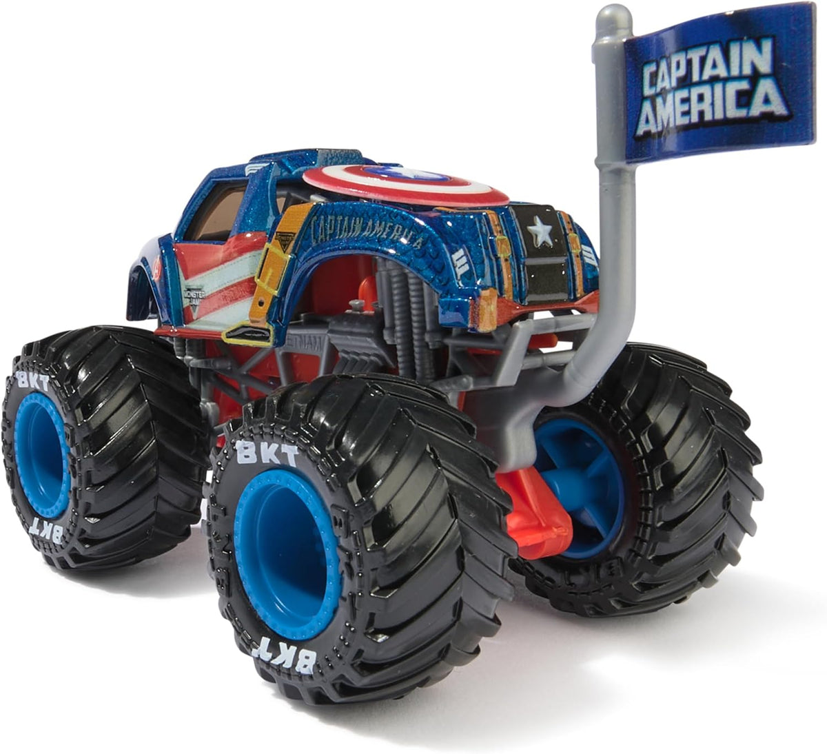 Monster Jam - Camión monstruo oficial de Marvel Captain America, ve...