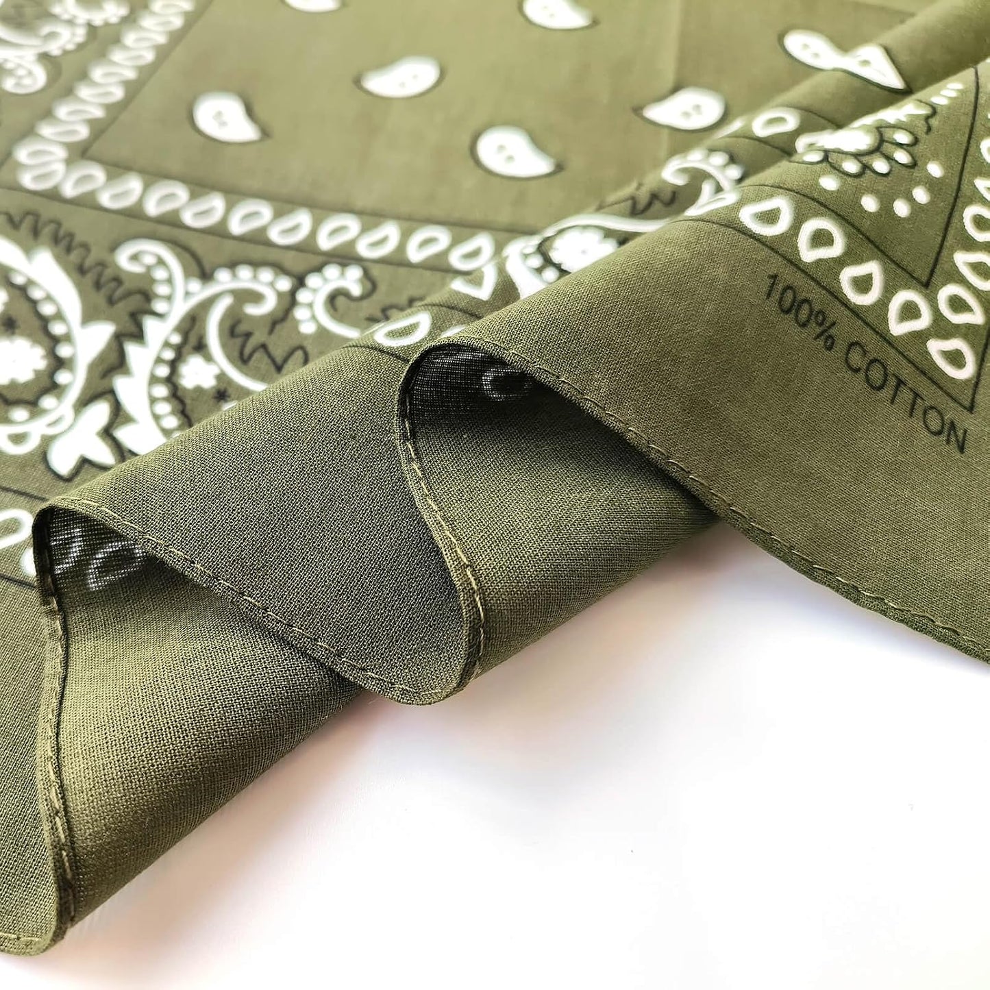 Gorgeous Island Paquete de 4 bandanas 100% algodón de 22 x 22 pulga...