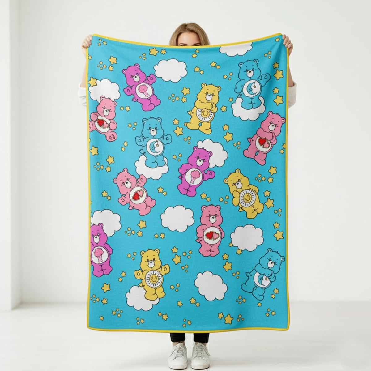 Silver Buffalo Care Bears con Bedtime, Funshine, Share y Love-A-Lot...