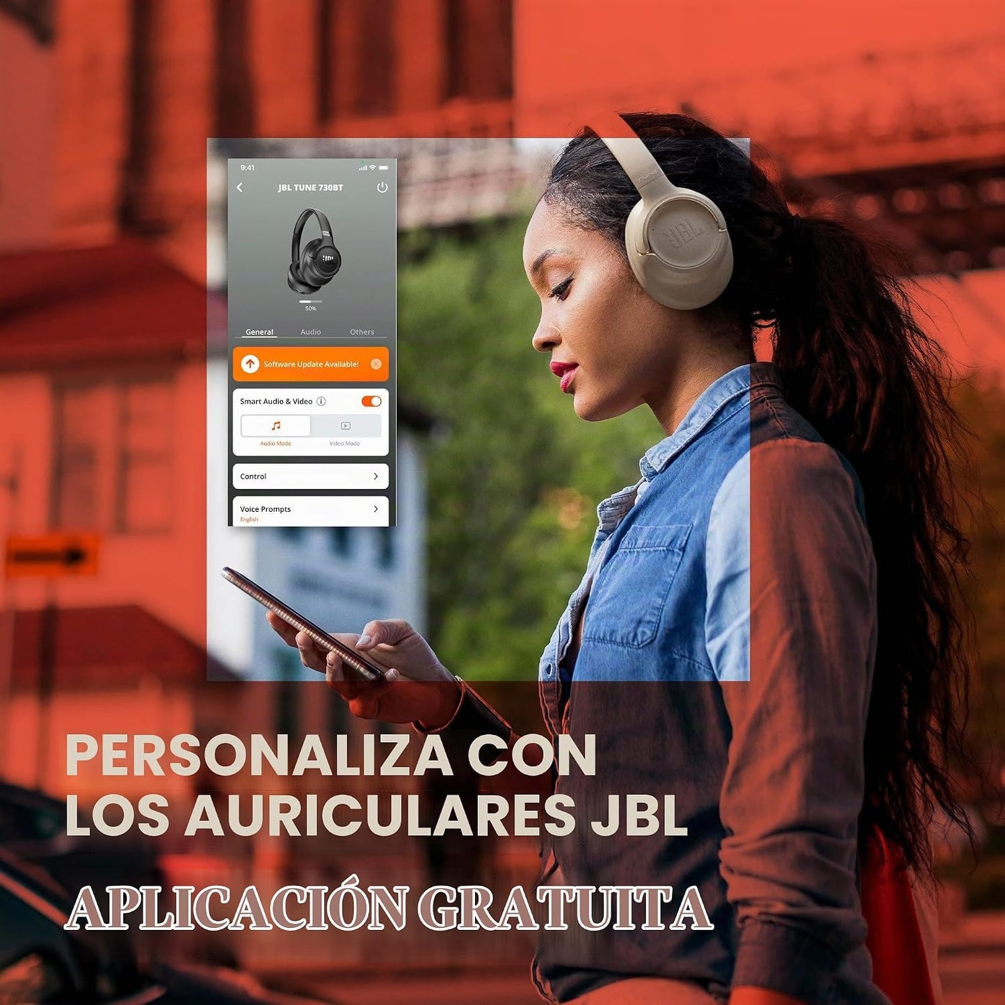 JBL Tune 730BT - Auriculares inalámbricos Bluetooth 6.0 con potente...