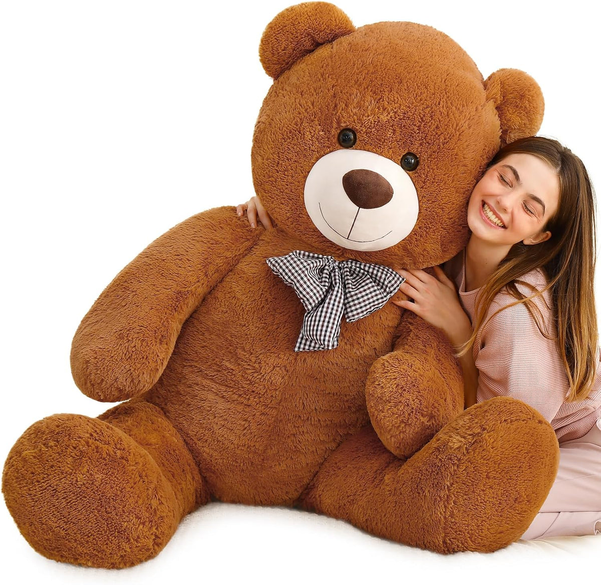 MaoGoLan - Oso de peluche gigante extra grande de 55 pulgadas, anim...