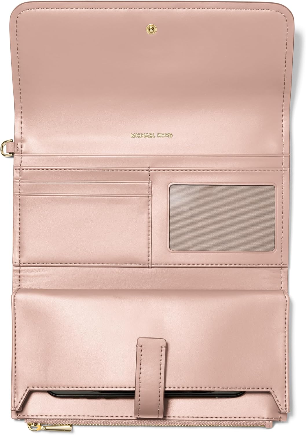 Michael Kors Jet Set - Pulsera con cremallera doble y solapa median...
