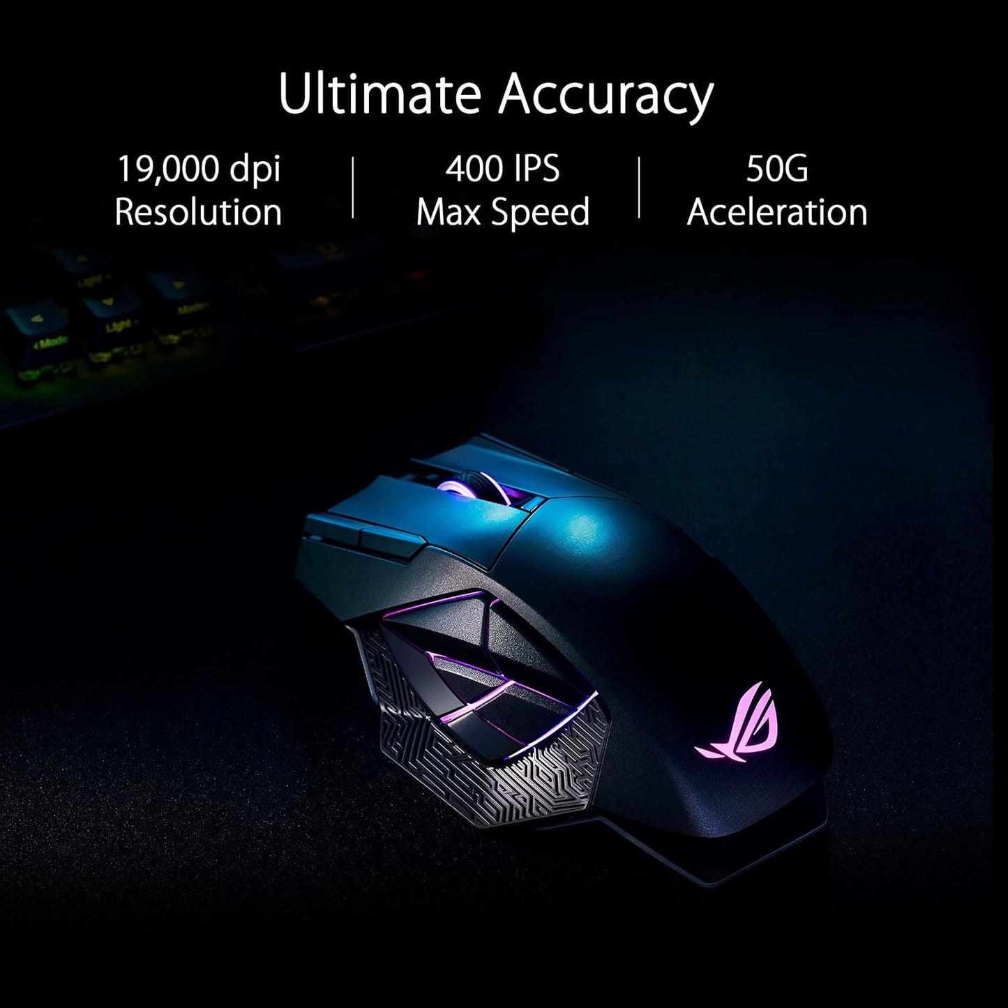 ASUS ROG Strix Scope II 96 Teclado inalámbrico para juegos y ratón...
