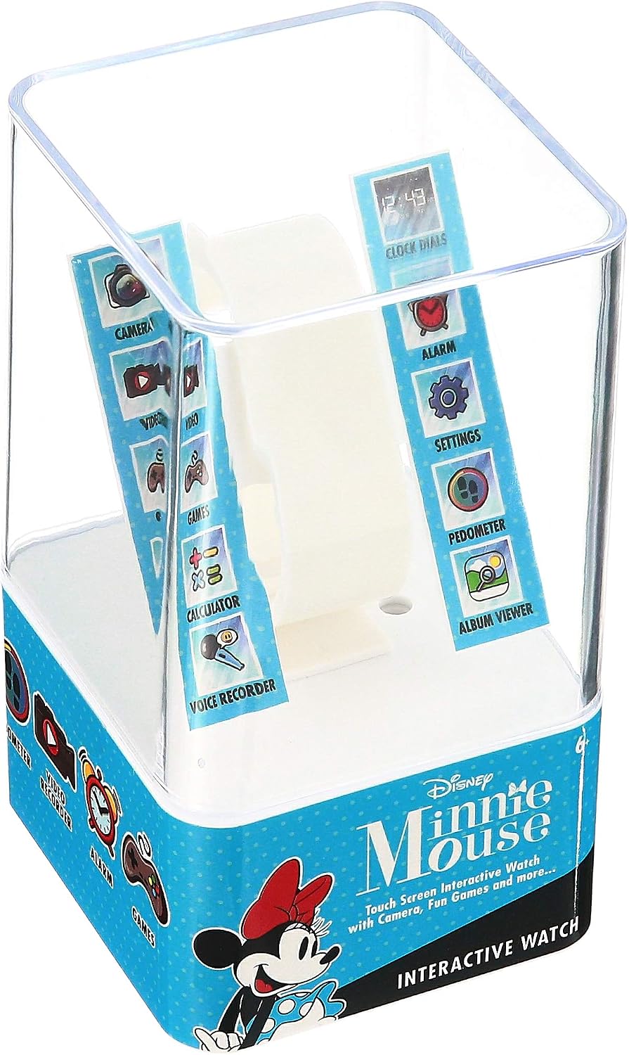 Disney Minnie Mouse Reloj inteligente interactivo para niños \u2013...