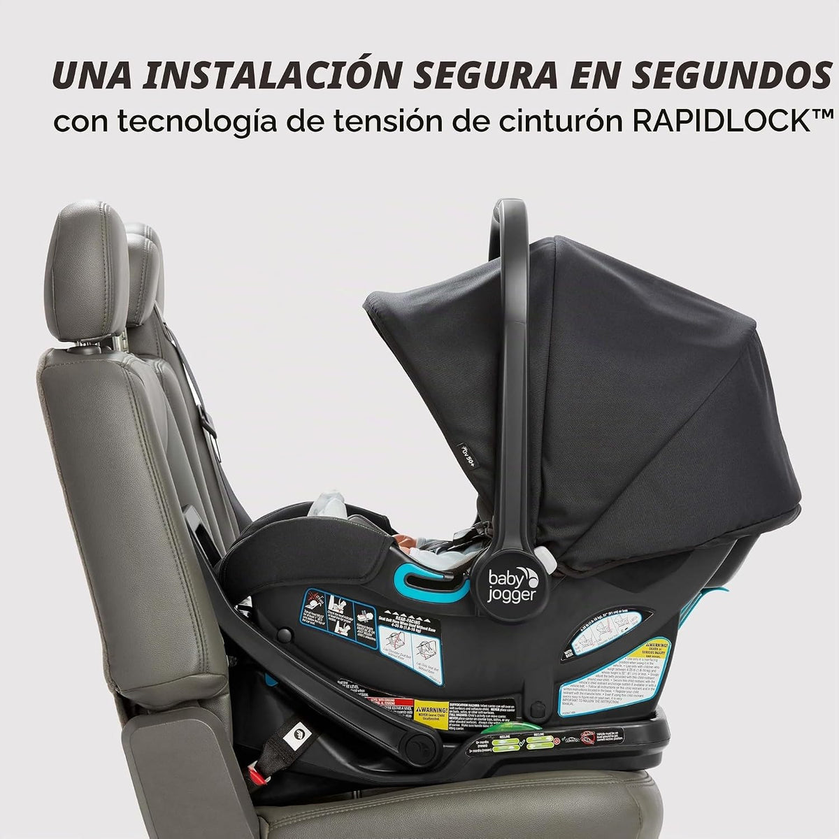 Baby Jogger® City GO 2 - Asiento infantil para automóvil, color neg...