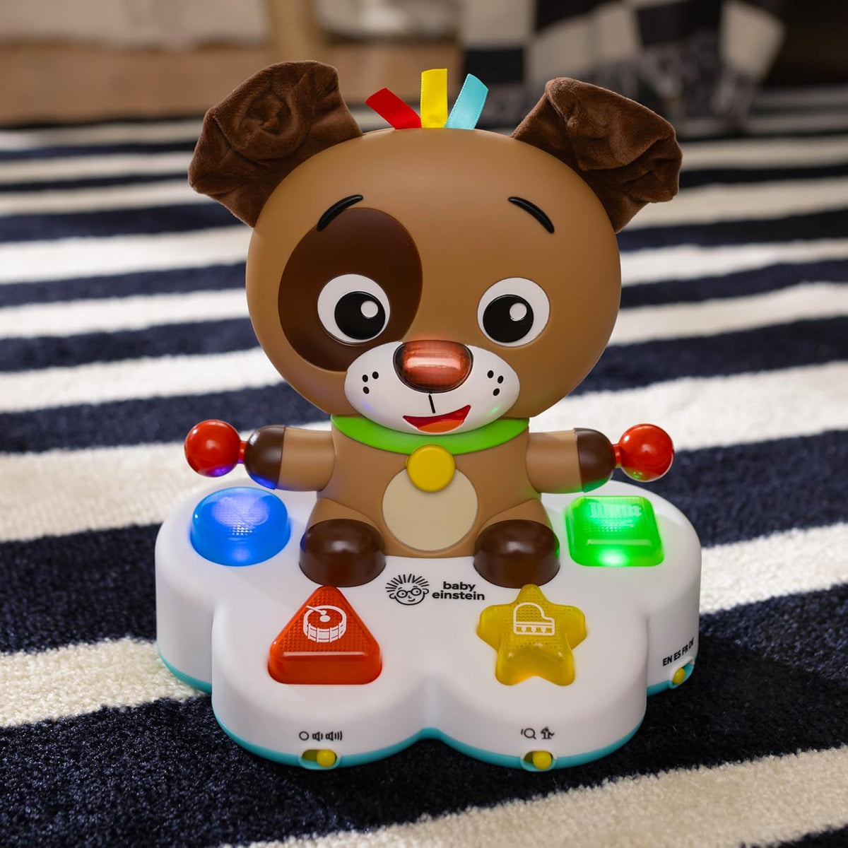 Baby Einstein Drum &amp; Learn Dean - Juguete de aprendizaje musica...