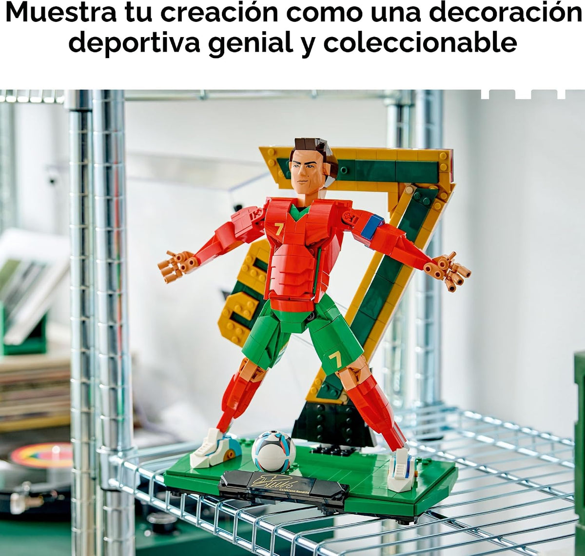 LEGO Editions Cristiano Ronaldo \u2013 Leyenda del fútbol \u2013 Ju...