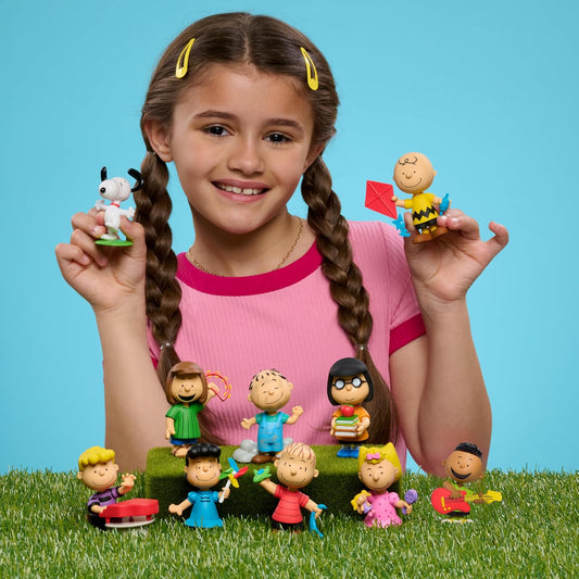 Peanuts Juego de figuras de coleccionista Just Play | Juguetes para...