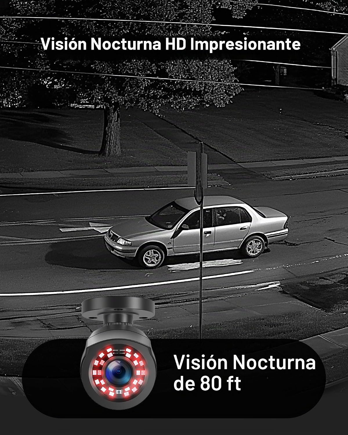 ZOSI Sistema de cámaras de seguridad 3K Lite de 16 canales con dete...