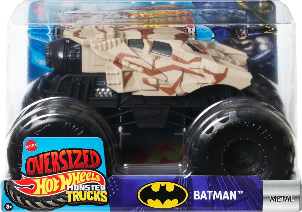 Hot Wheels Monster Trucks, camión monstruo de gran tamaño, camión d...