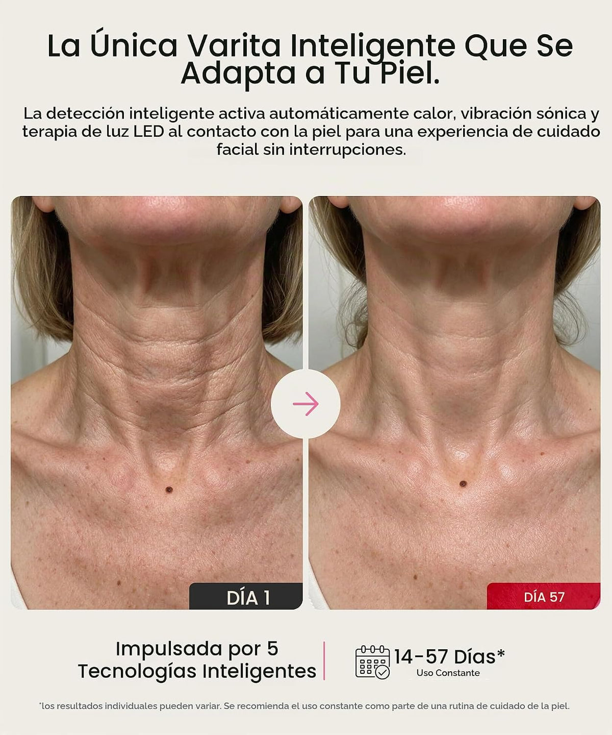 REVO Genie Masajeador facial para cara y cuello, dispositivo de bel...