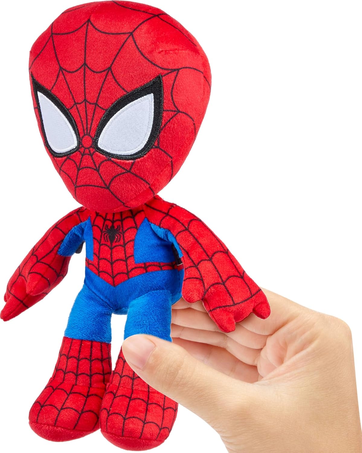 Mattel Marvel - Figura de personaje de felpa, muñeco suave de Spide...