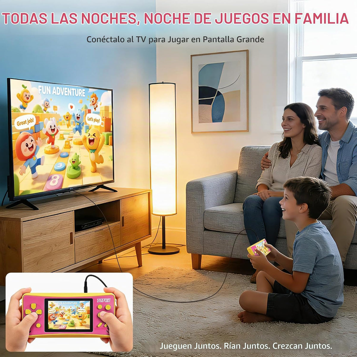 168 Reproductor de videojuegos incorporado Plug &amp; Play de mano...