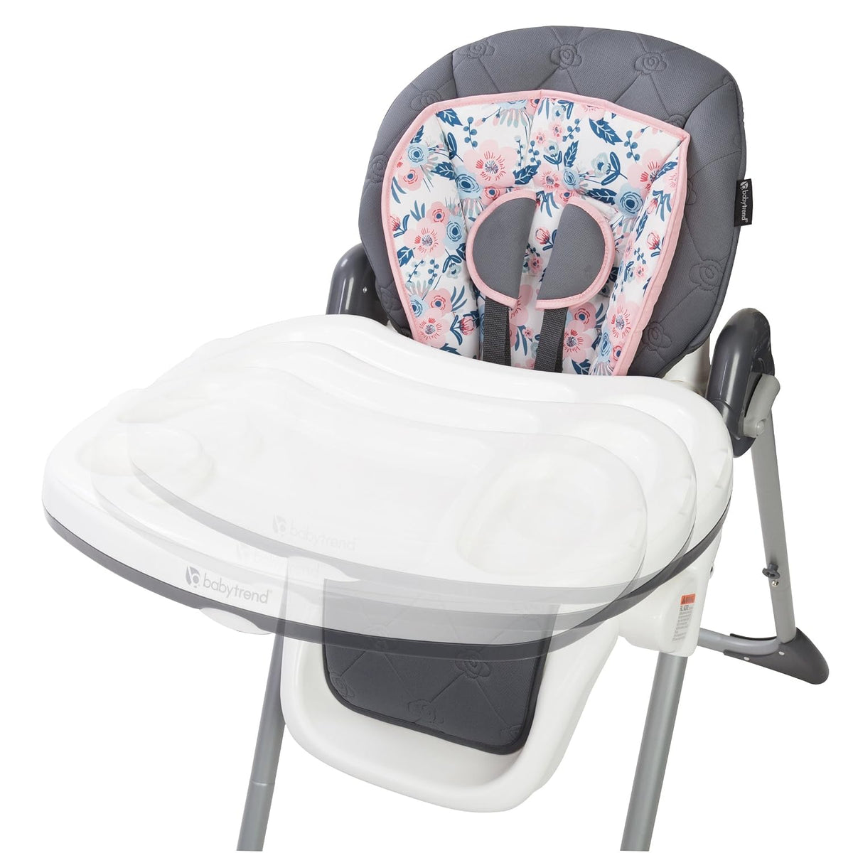 Baby Trend Tot Spot - Silla alta 3 en 1, Bluebell | Arnés de seguri...