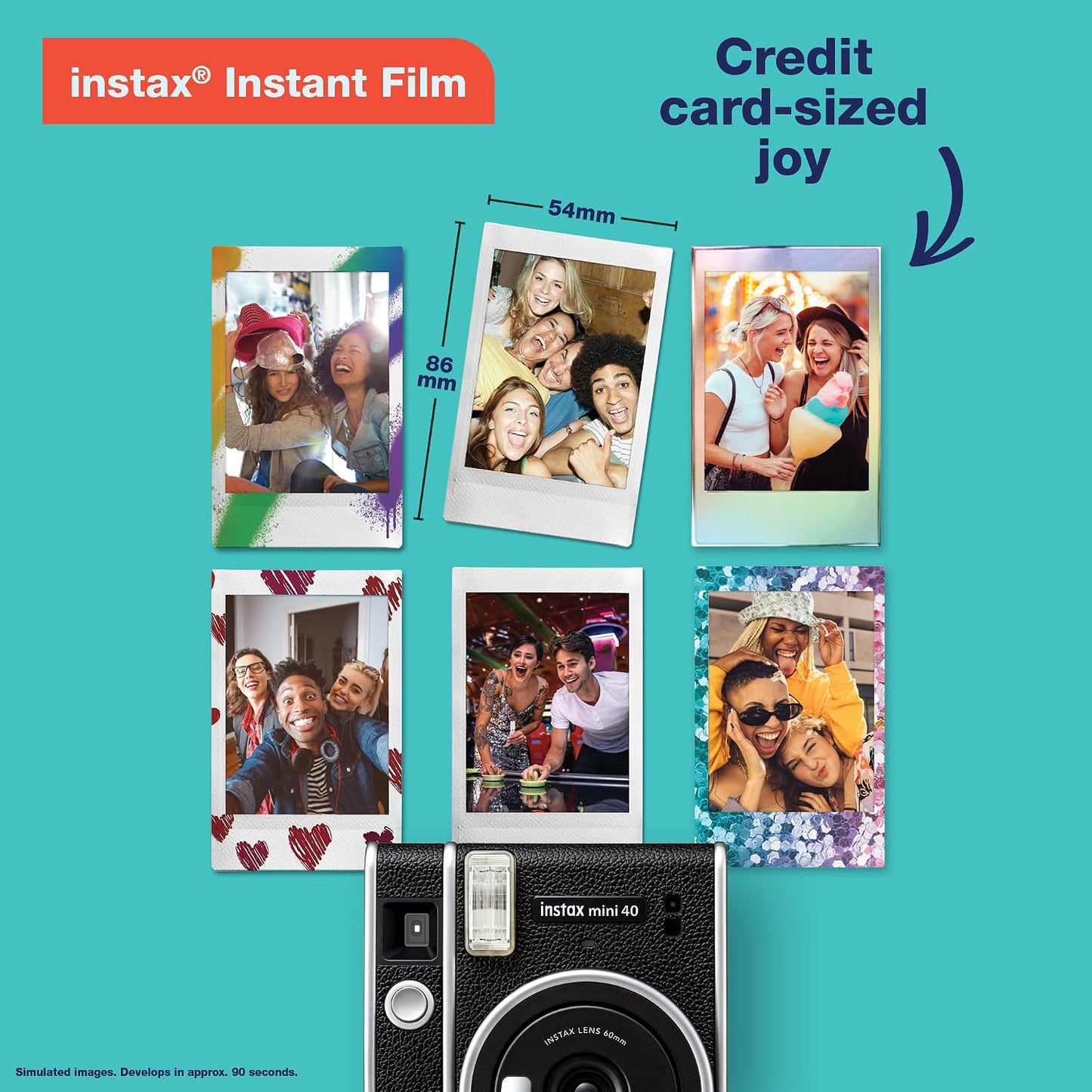 Fujifilm Instax Mini 40 - Cámara instantánea