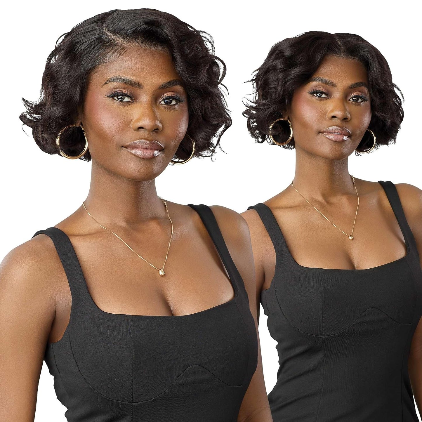 Outre Mytresses - Peluca de cabello humano con encaje frontal de 13...
