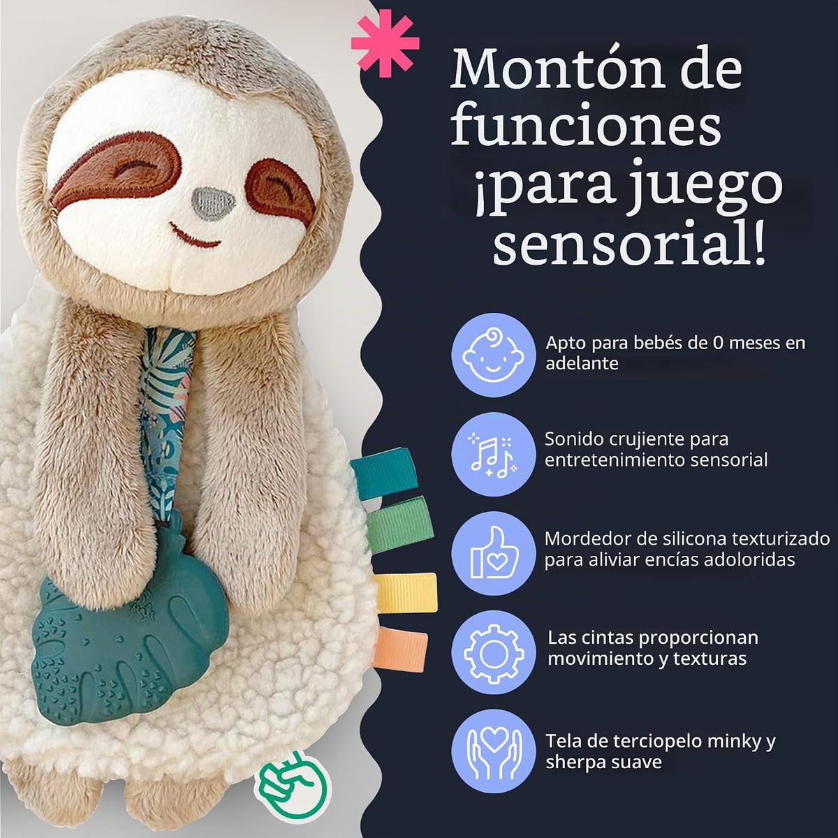 Itzy Ritzy - Itzy Lovey Incluyendo Mordedor - Baby Lovey con Morded...