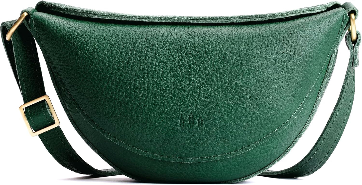 Bolso tipo bandolera de cuero de Portland Leather Goods Koala \u201...