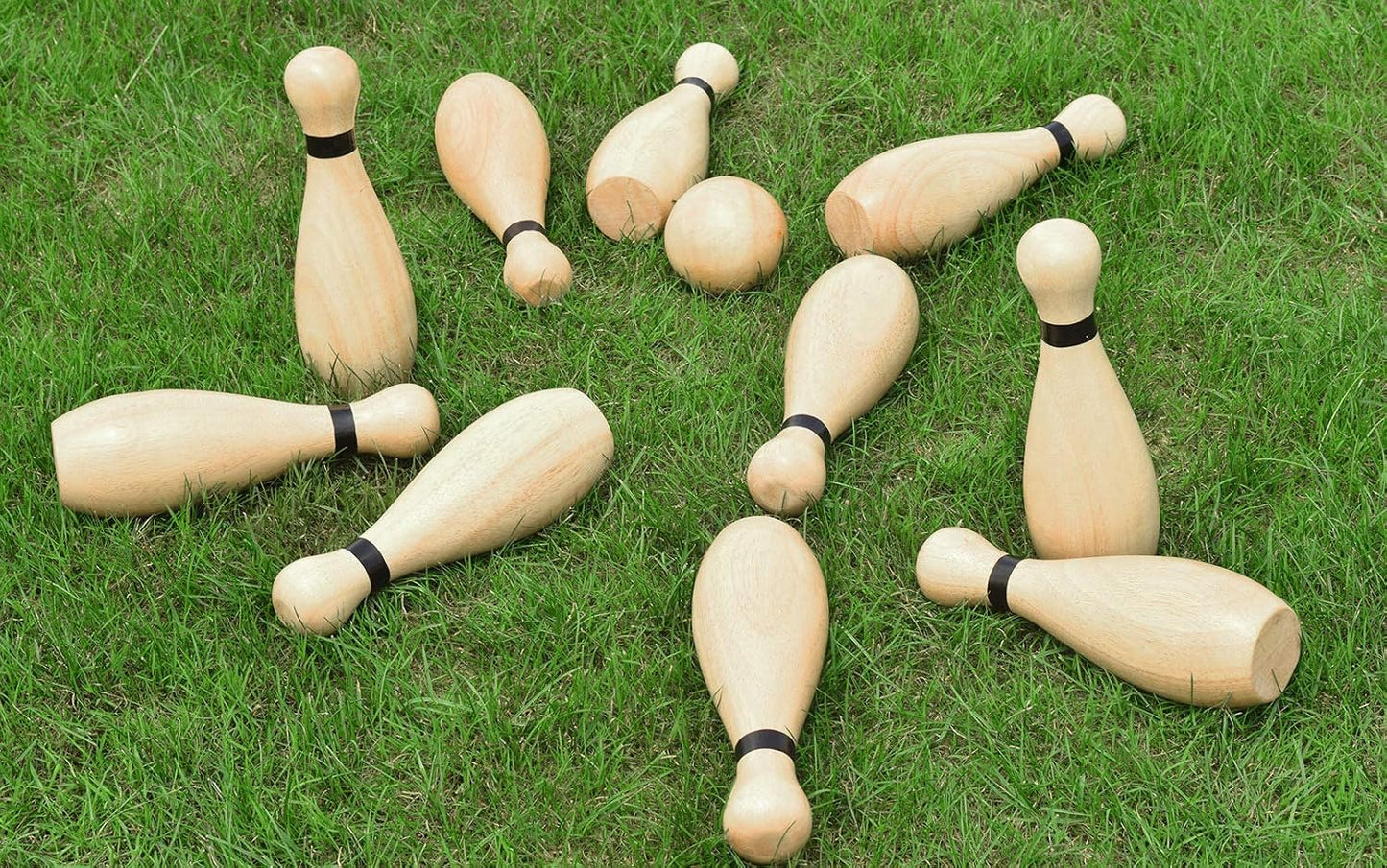 Long game NI-ROU - Juego de bolos de césped gigante para exteriores...