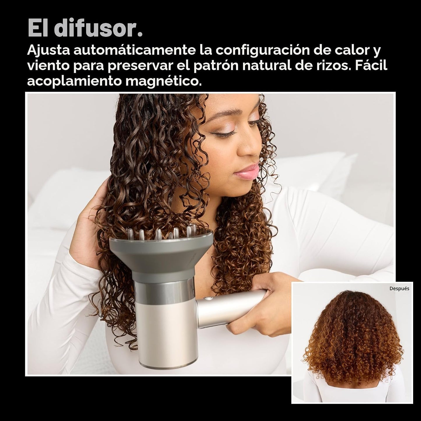 Secador de Pelo AirLight Pro - Aumentado con Luz Infrarroja, Probad...