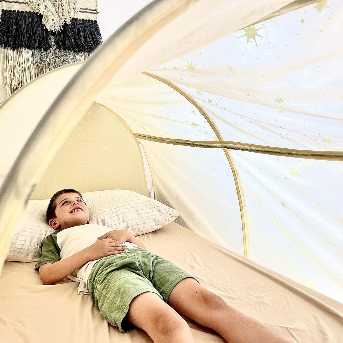 AIR FORT Original DreamFort - Toldo portátil desplegable para cama...