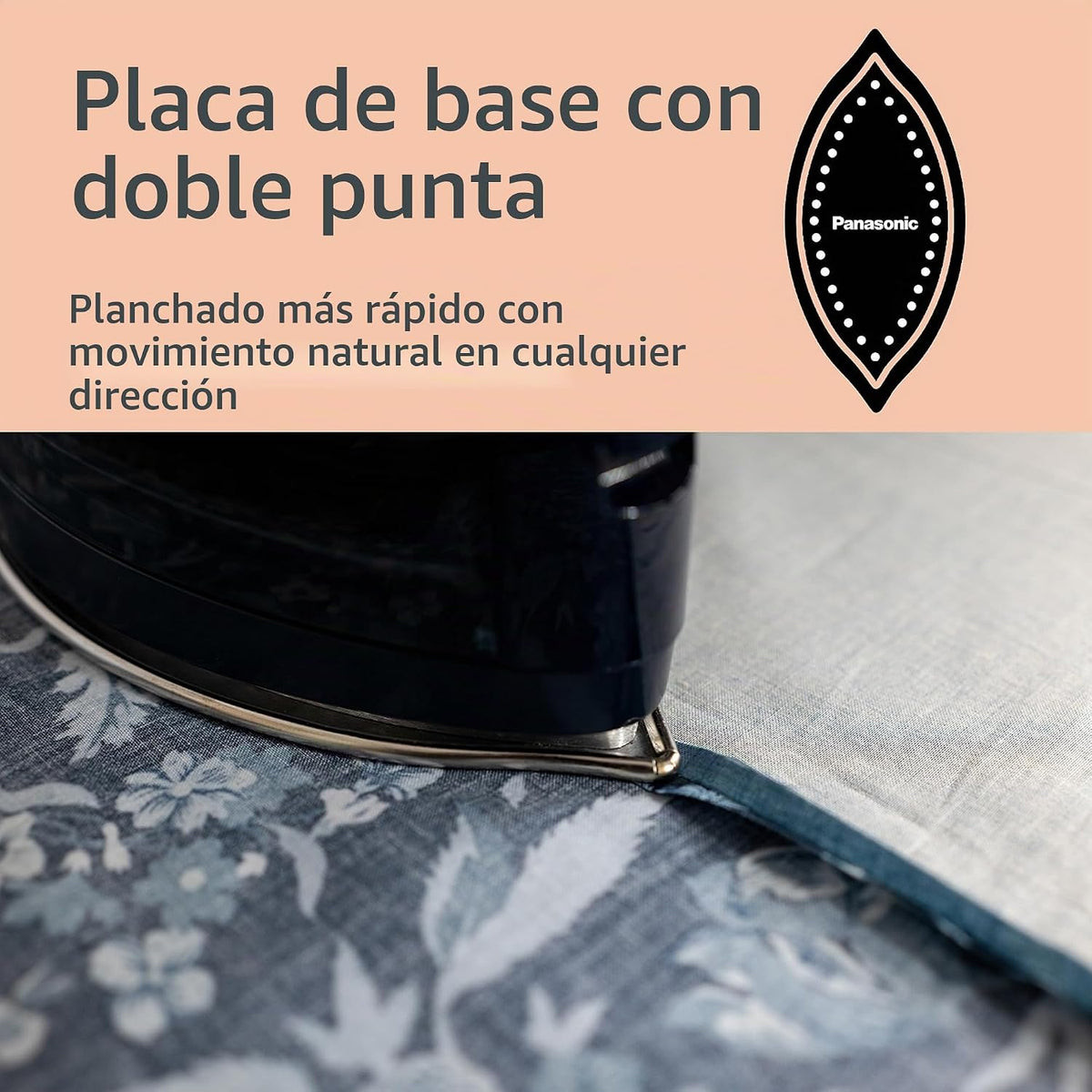 Plancha de vapor\/seca inalámbrica Panasonic 1500W - NI-WL700A - Pl...