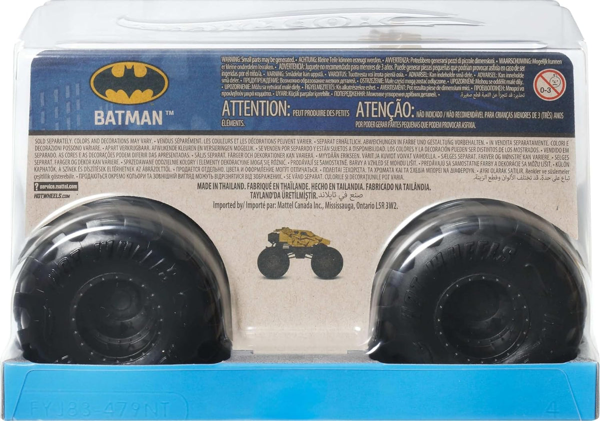 Hot Wheels Monster Trucks, camión monstruo de gran tamaño, camión d...