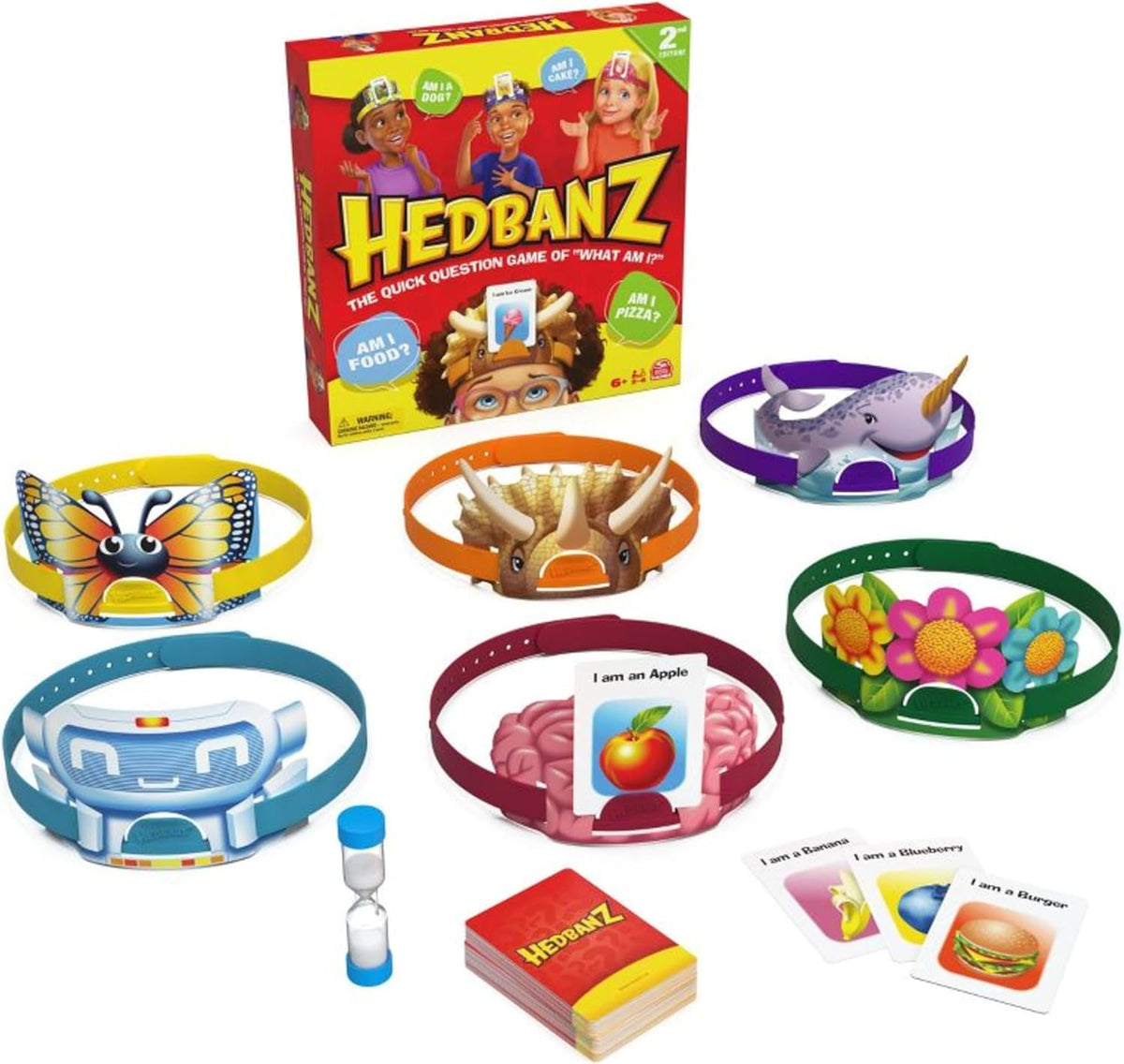 Spin Master Games Hedbanz - Juego de adivinanzas para la noche de j...