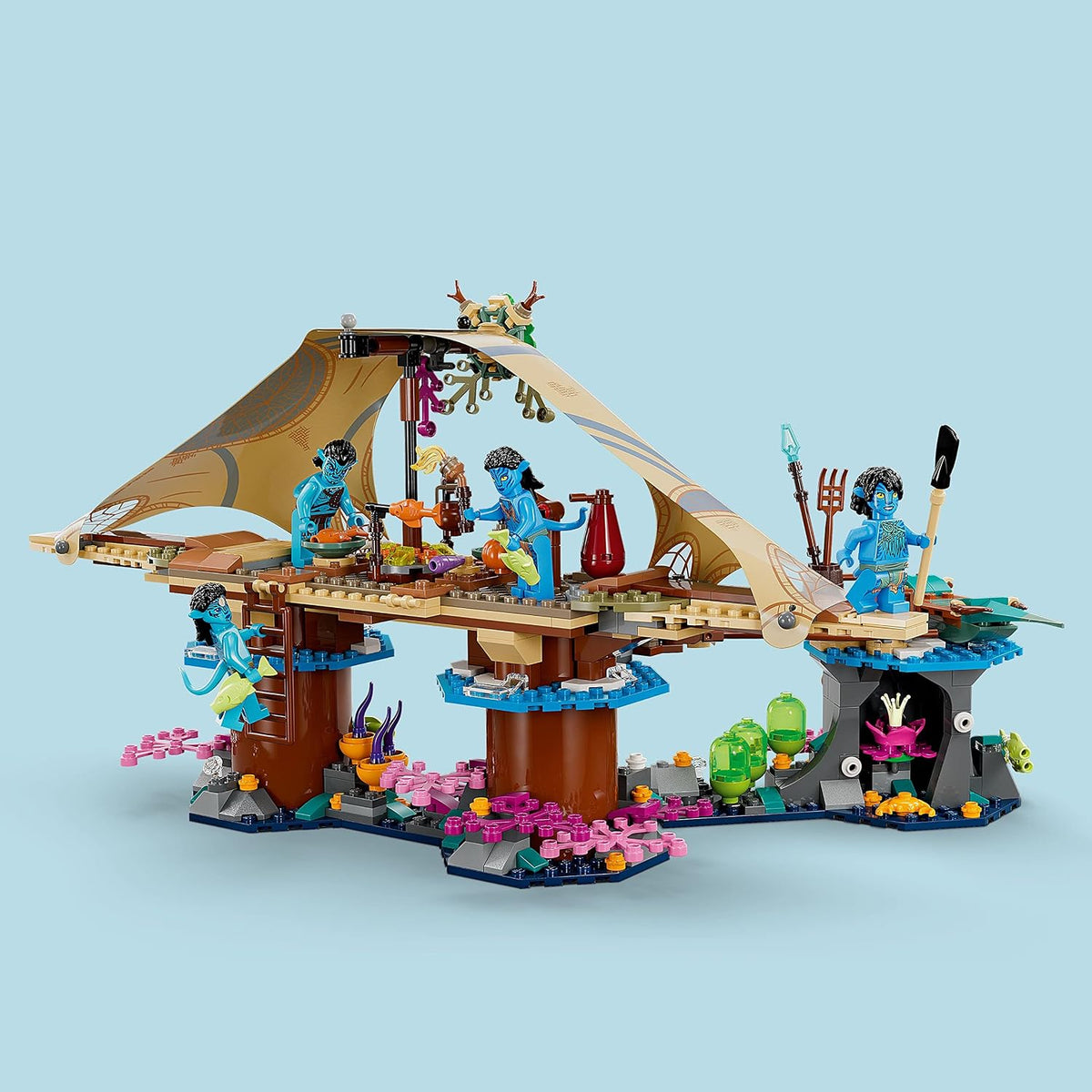 LEGO Avatar: El camino del agua Hogar del arrecife Metkayina 75578,...