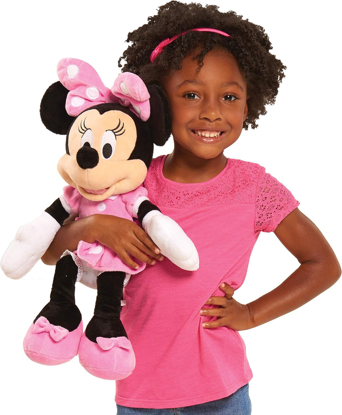 Just Play - Juguete de peluche grande de Minnie Mouse de Disney Jun...