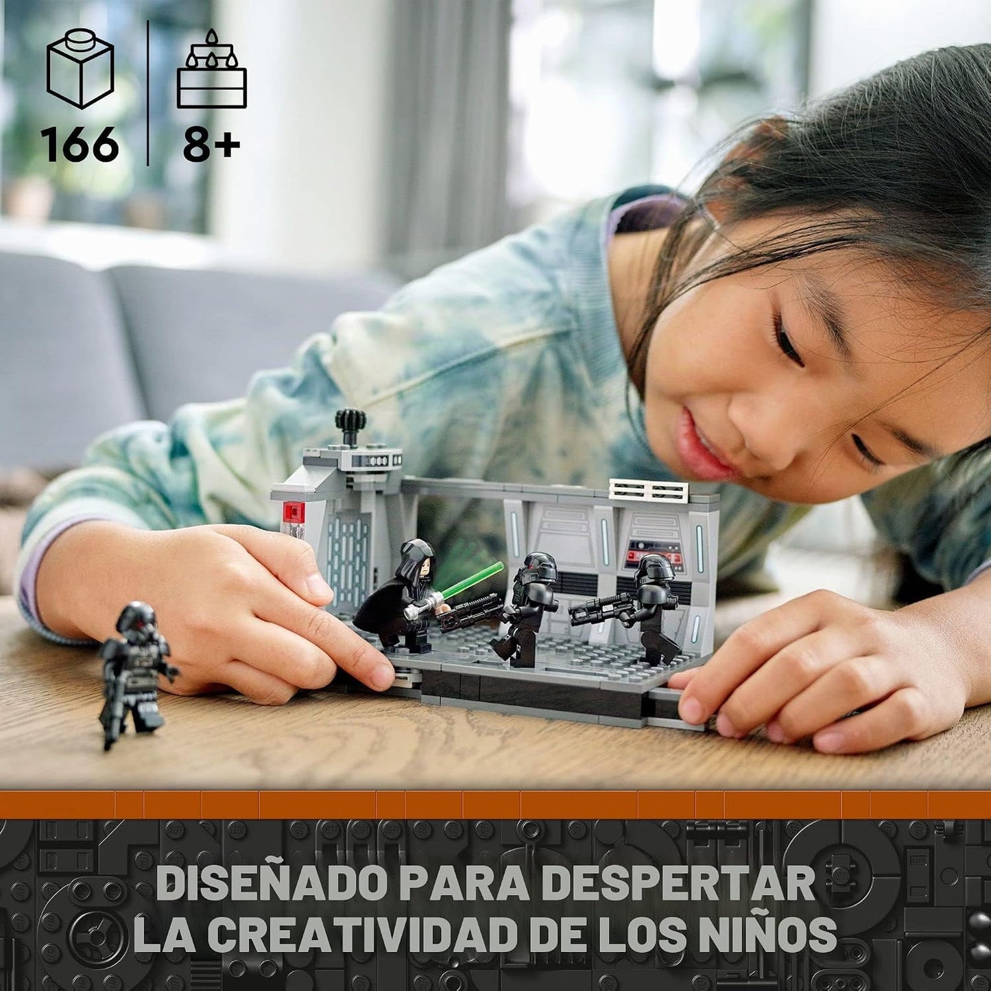LEGO, Star Wars Dark Trooper Attack 75324 - Juego de juguetes de co...