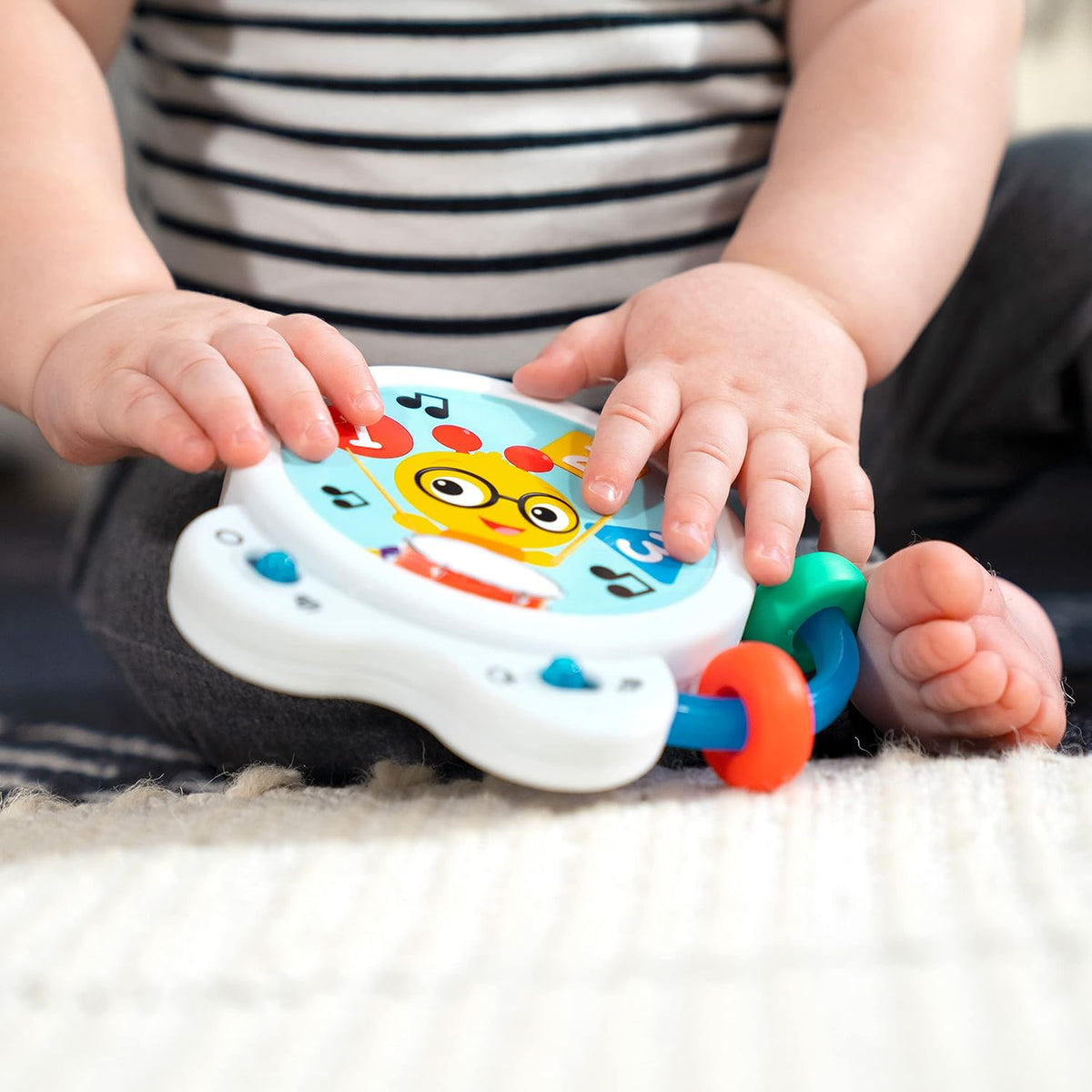 Baby Einstein Tiny Tempo - Tambor de juguete musical, a partir de 3...