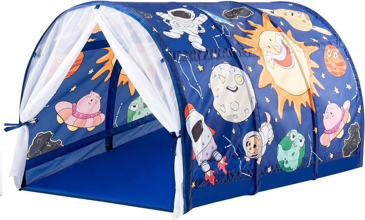 ANC POP Tienda de campaña para niños con tira de luces LED de 55 x...