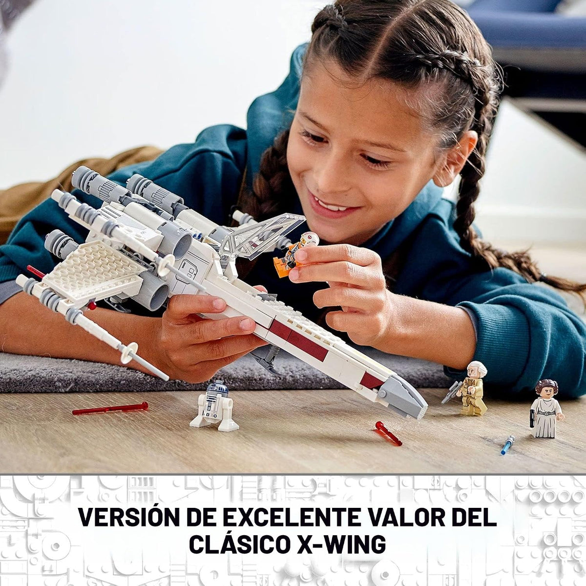 LEGO Star Wars X-Wing Fighter de Luke Skywalker 75301 Set de Juguet...
