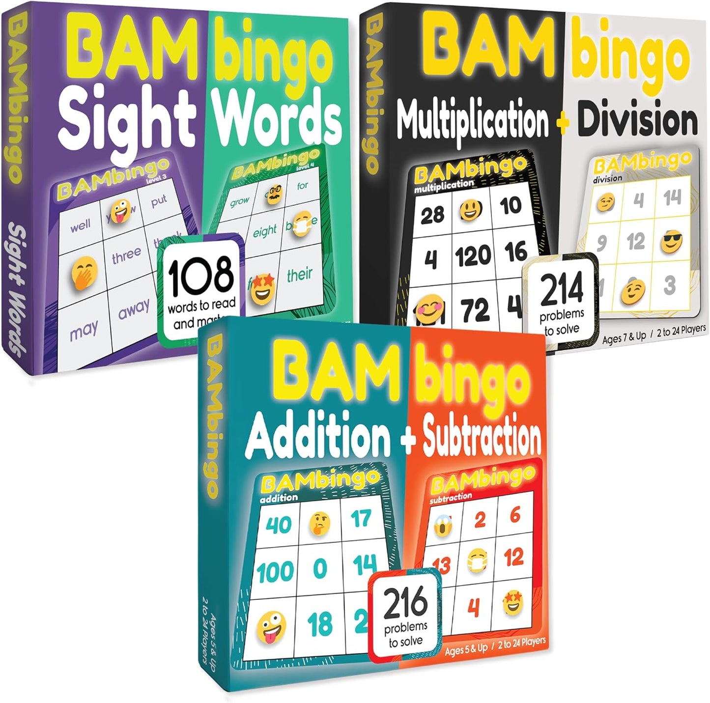 THE BAMBINO TREE BAMBingo Bundle - Palabras a la vista + bingo mate...