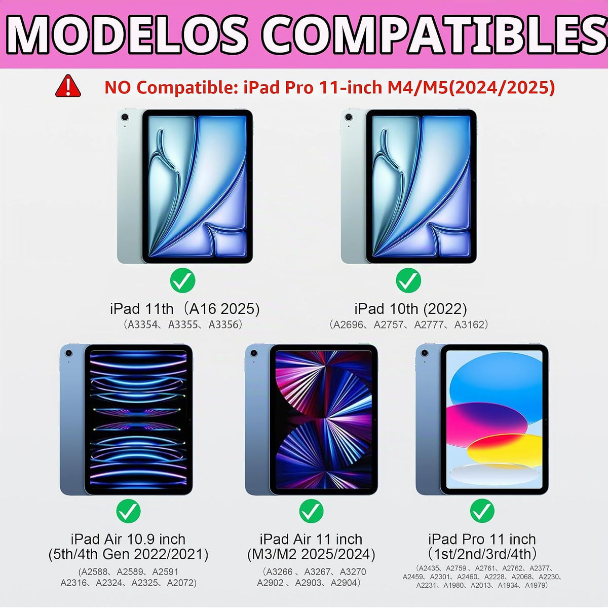 WIWU Funda para iPad Air de 11 pulgadas con teclado A16 10ª generac...