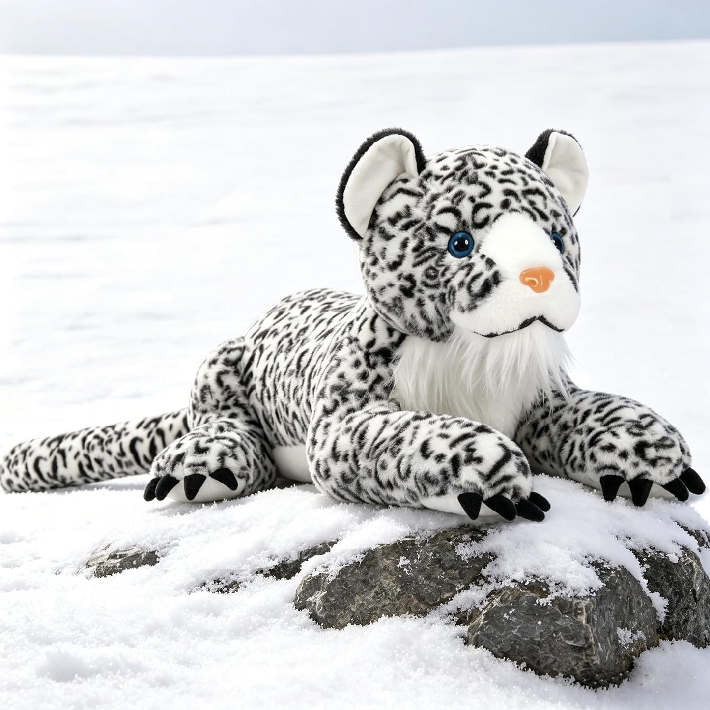 MaoGoLan Almohada de Animal de Peluche Leopardo de las Nieves Gigan...