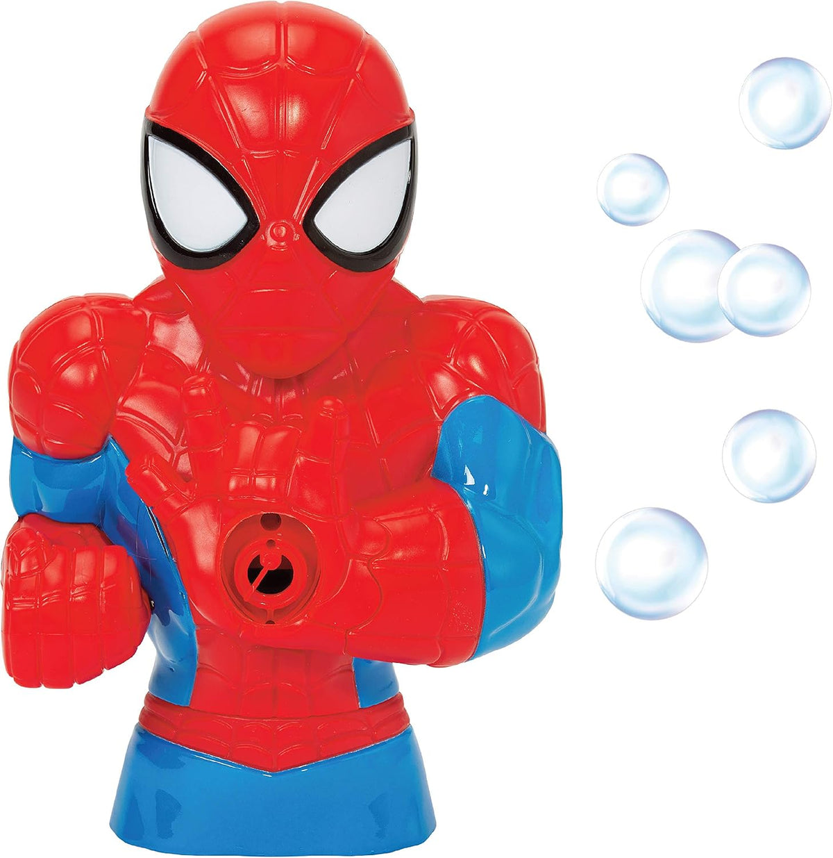 Little Kids Marvel Spider-Man - Máquina sopladora de burbujas de ac...