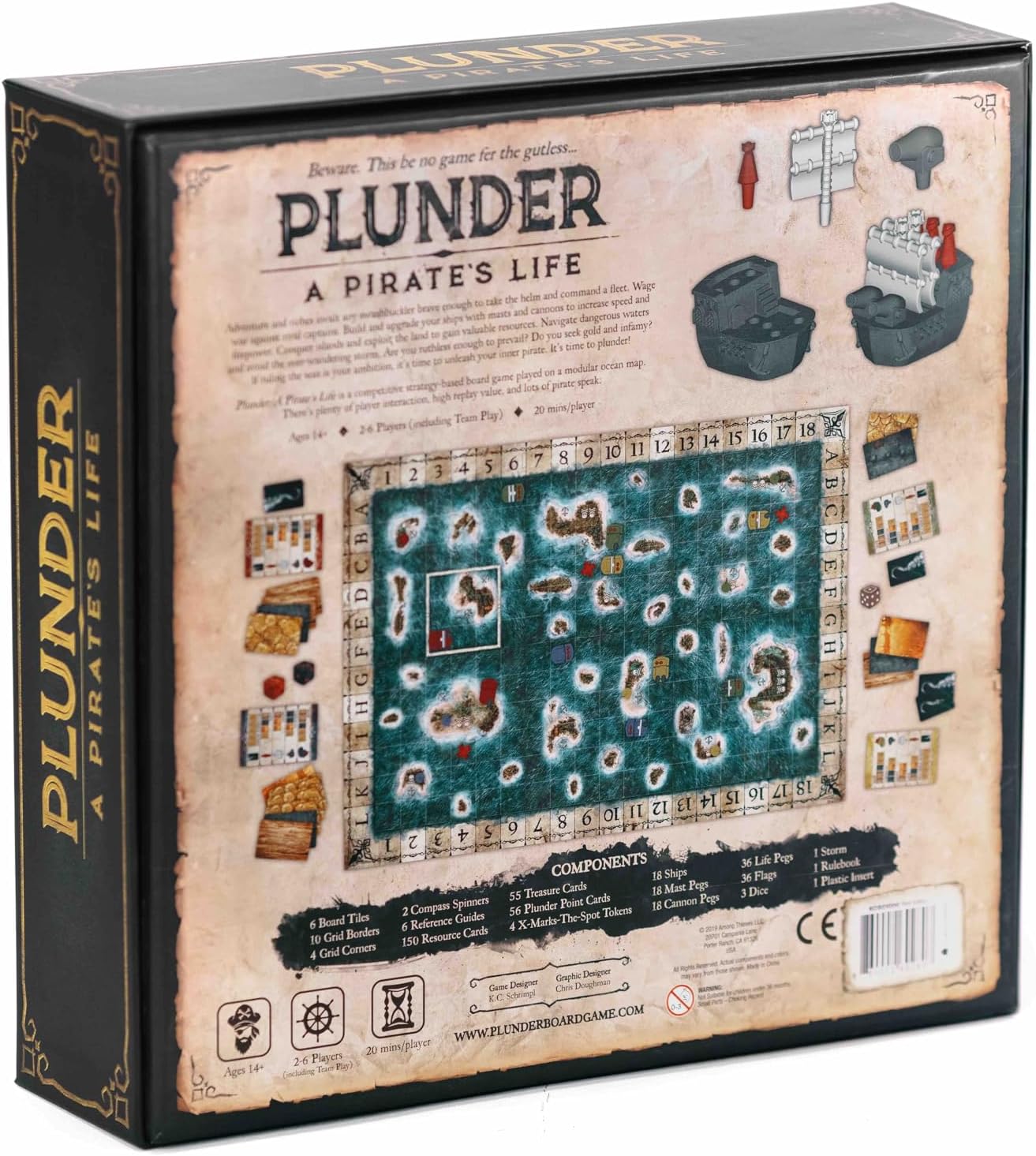 Plunder - Juegos de mesa familiares - Juegos de mesa para adultos y...