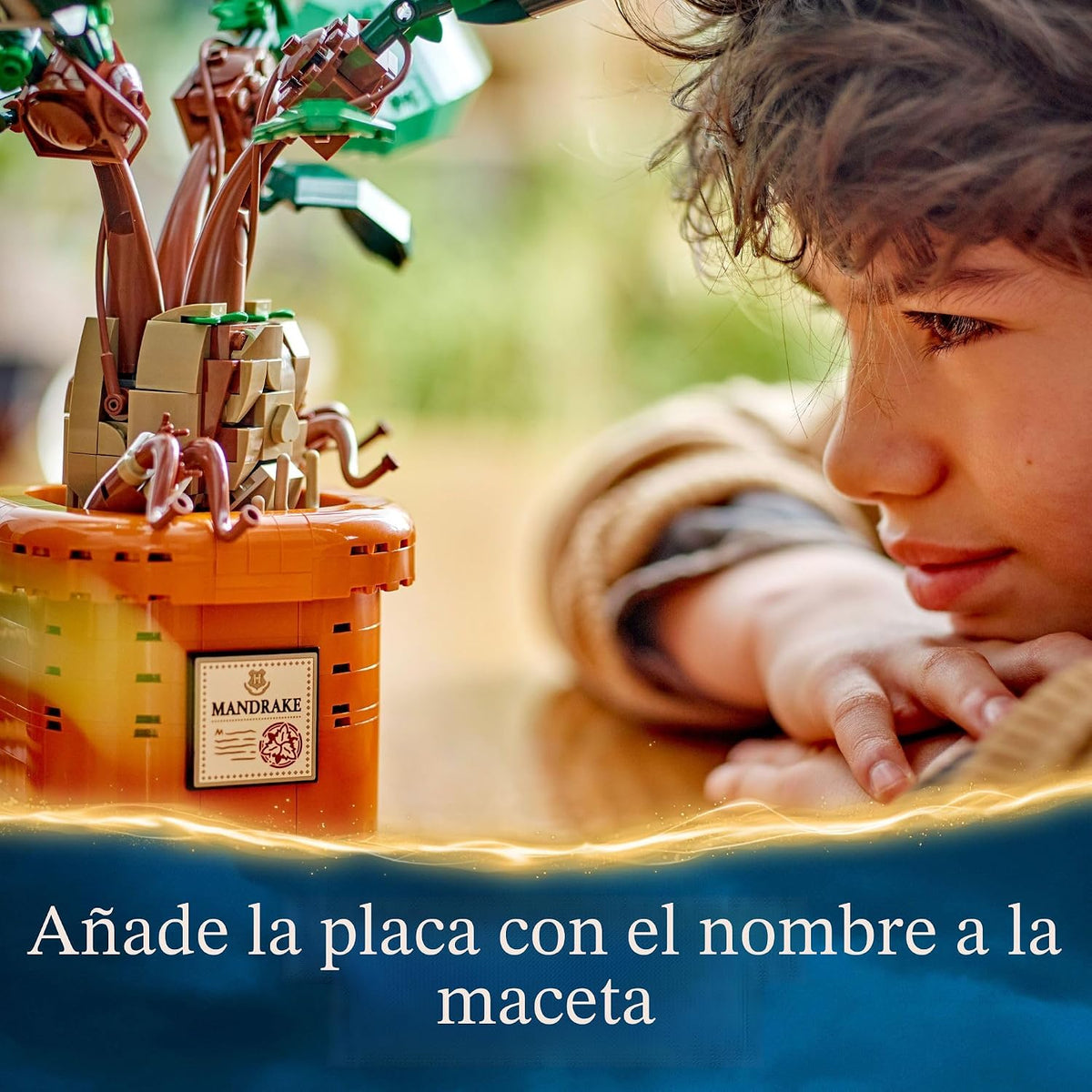 LEGO Figura de mandrágora de Harry Potter y juguete de planta de ma...