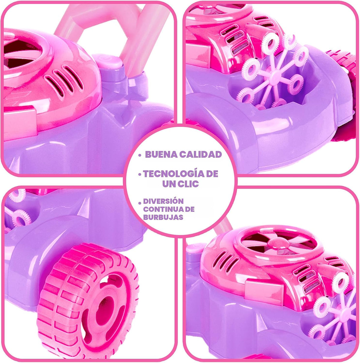 ArtCreativity Cortacésped de burbujas para niños pequeños de 1 a 3...