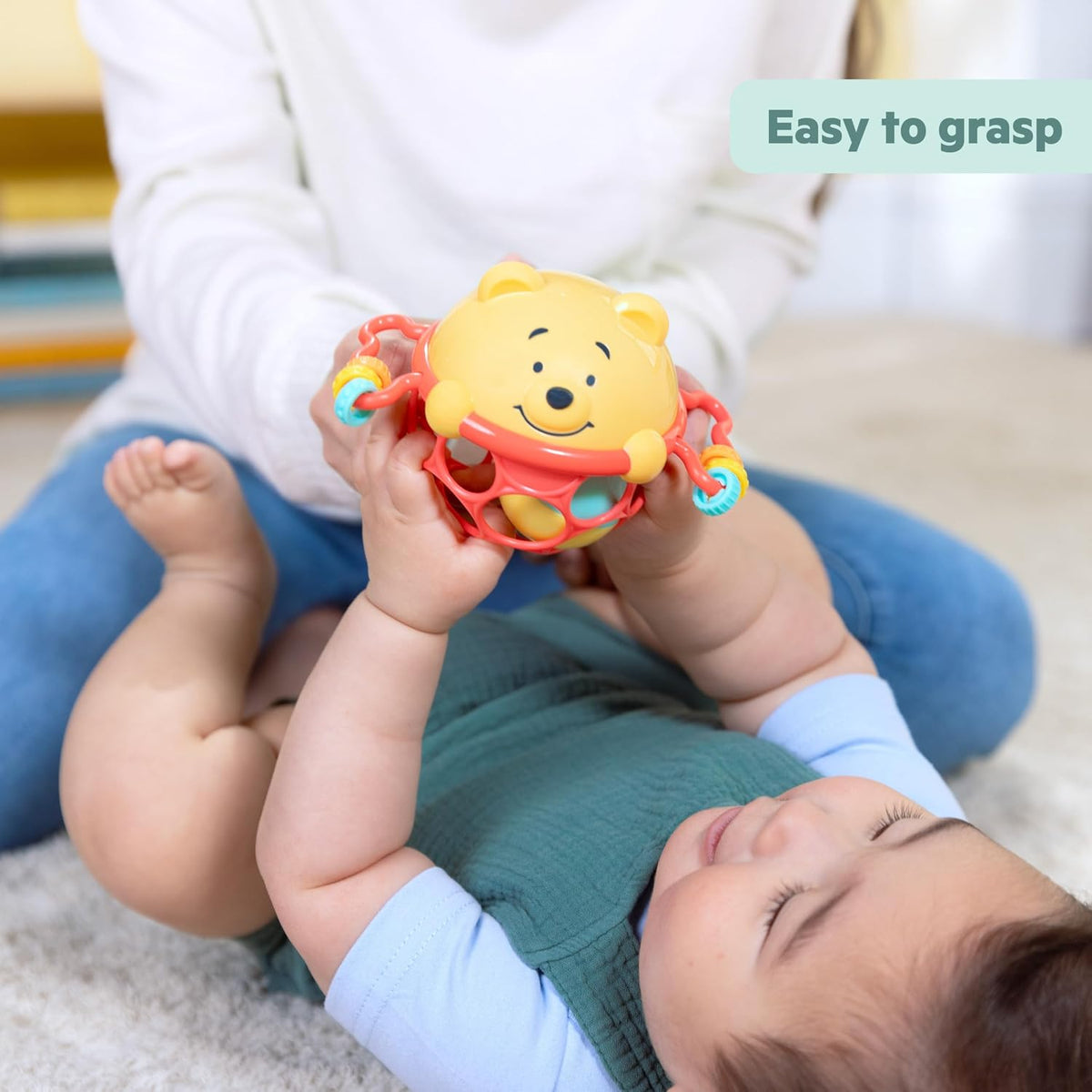 Bright Starts Disney Baby Winnie The Pooh Jingle & Shake Sonajero d...