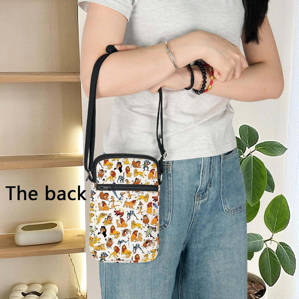 KEYCHIN Simba Lion Crossbody Bag Scar Fans Regalos Mufasa y Sarabi...